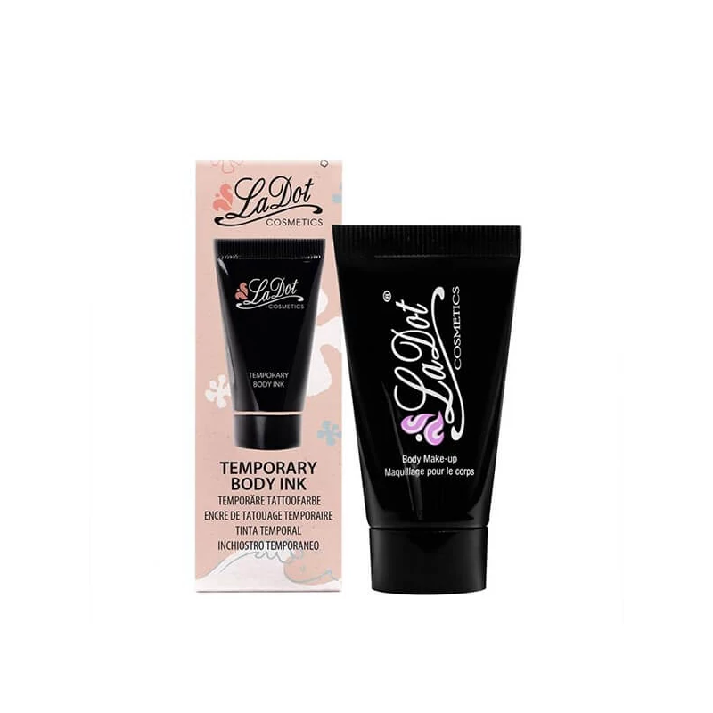 Farba pre maľovanie na telo, La Dot, 15 ml - čierna