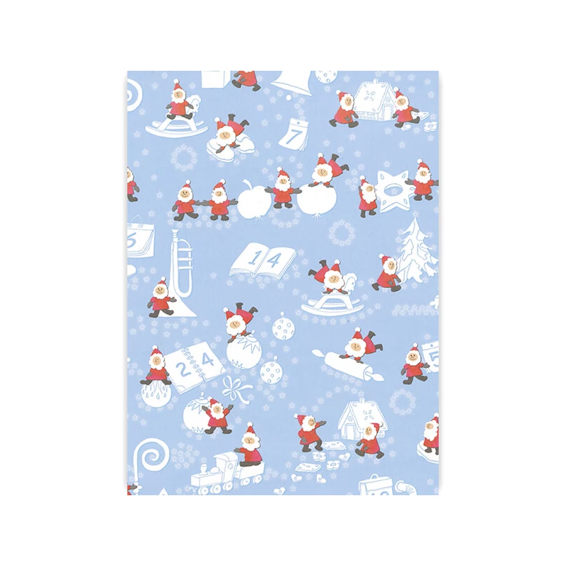 Priehľadný papier, A4 - Adventný Mikuláš