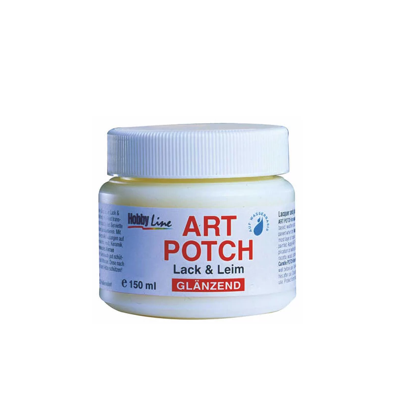 Lepidlo a lak na decoupage v jednom Art Potch - 150 ml, lesklé