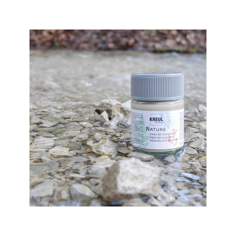 Prírodná, ekologická farba Nature, Kreul, 50 ml - pebble stone