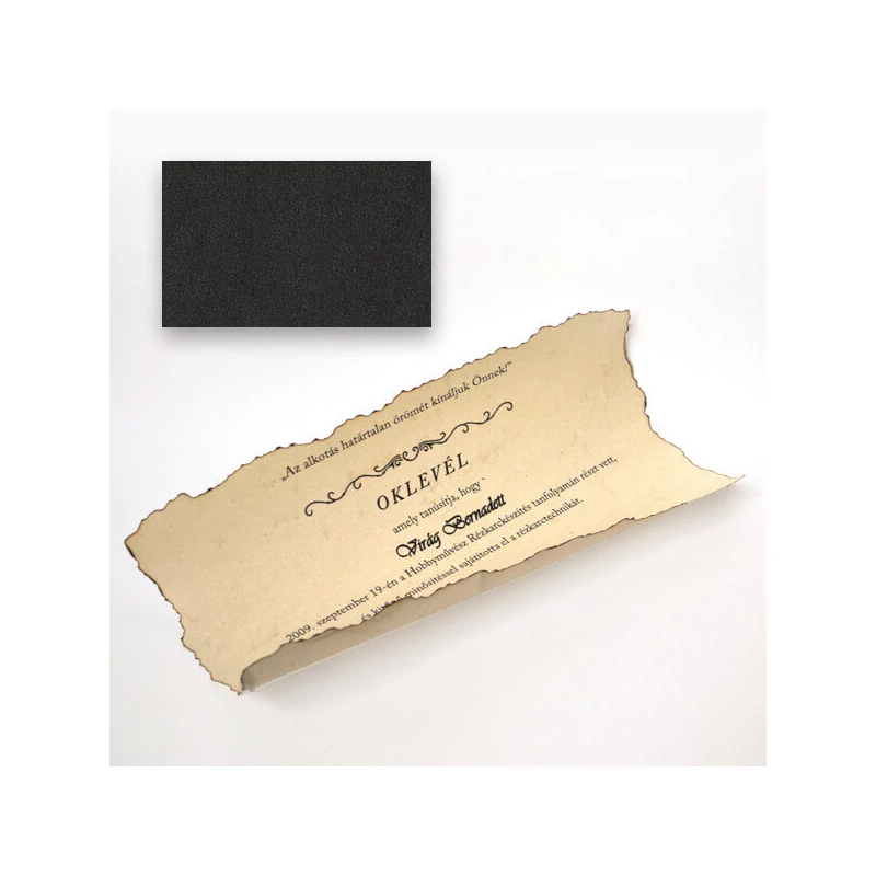 Papier slonovej kosti, A4, 110 g - 90, čierny