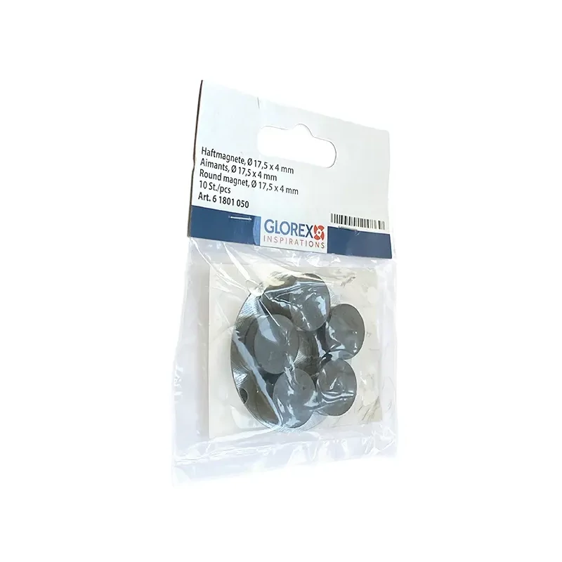 Okrúhly magnet - 17,5 mm, 10 ks
