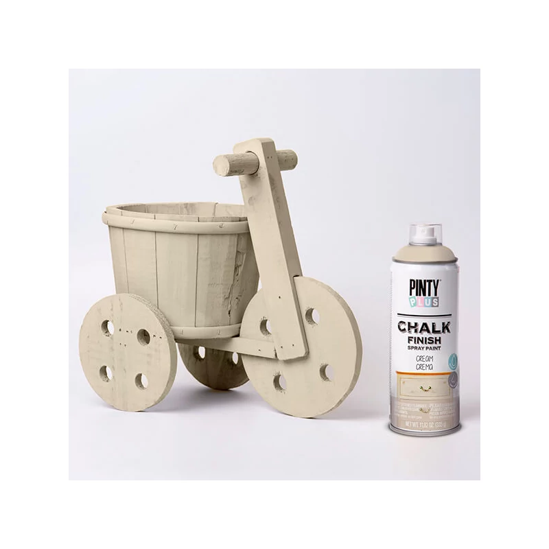 Kriedová farba v spreji, Chalk Paint, Pinty Plus - krémová