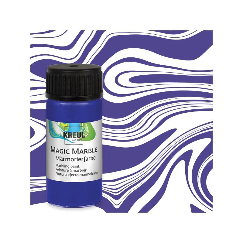 Mramorovacia farba, Kreul, 20 ml - viola