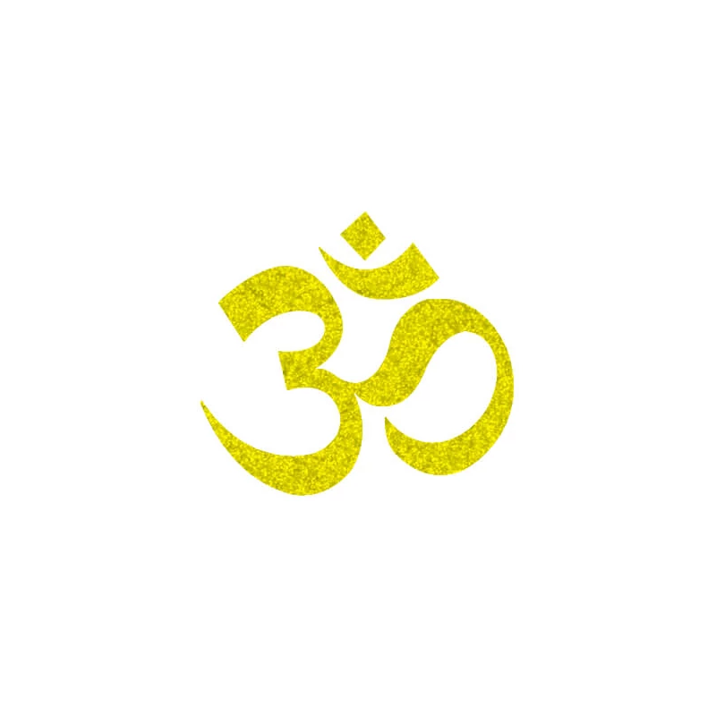 Tetovacia šablóna, samolepiaca šablóna - OM (aum) 01