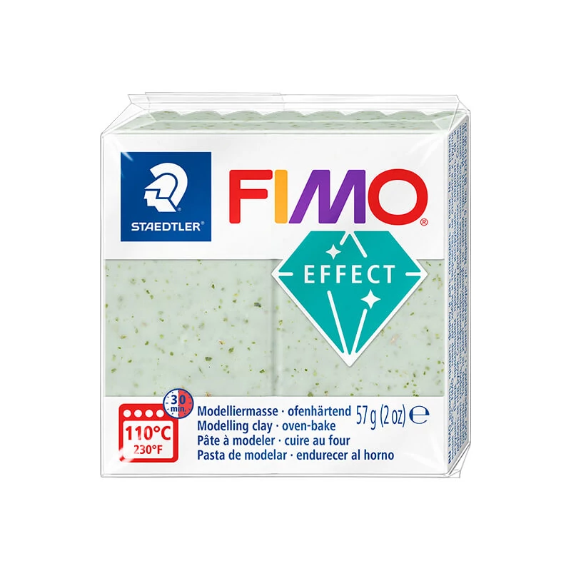 Modelovacia hmota do rúry FIMO Effect, 57 g - botanical špenát (8010-570)