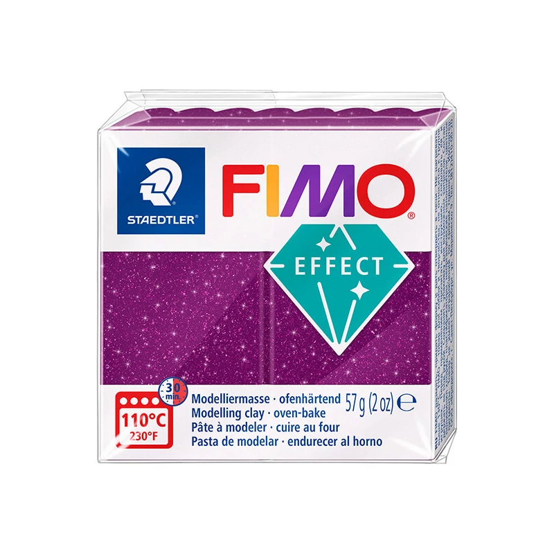 Modelovacia hmota do rúry FIMO Professional, 57 g - fialová galaxia (8010-602)
