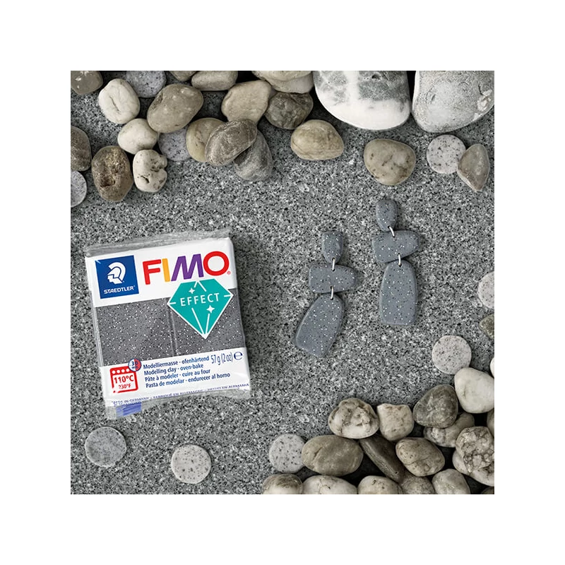 Modelovacia hmota do rúry FIMO Effect, 57 g - žula s kamenným efektom (8010-803)