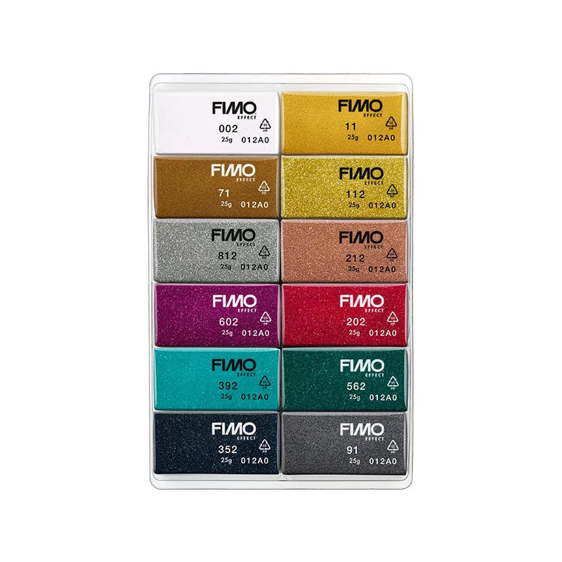 Sada modelovacej hmoty do rúry, 12x25 g - Sparkle
