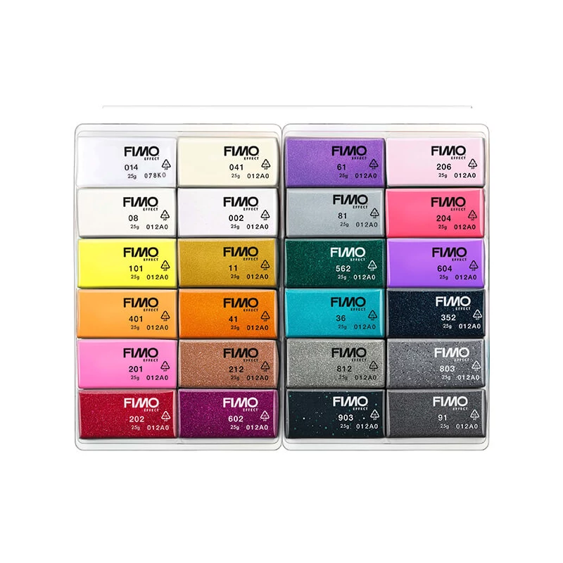 Sada modelovacej hmoty do rúry FIMO Effect Colour Pack, 24x25 g