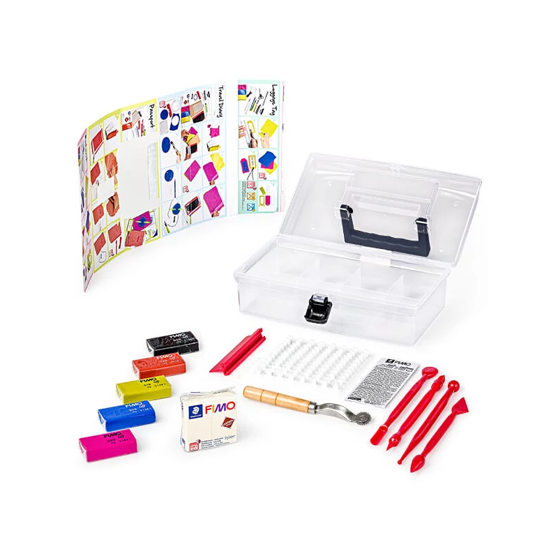 Sada FIMO Tool box pre listovú tlač a modelovacích hmôt do rúry Leather