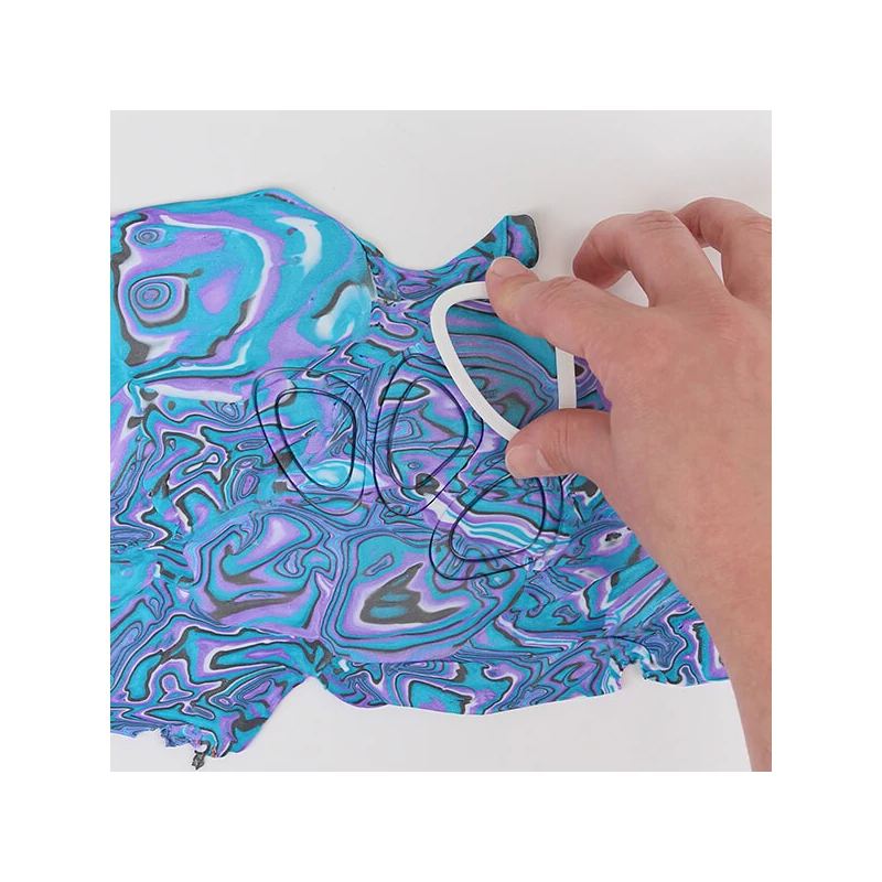 Sada modelovacej hmoty do rúry Fimo Effect, 4x25 g - abalone dizajn, Abalone Design