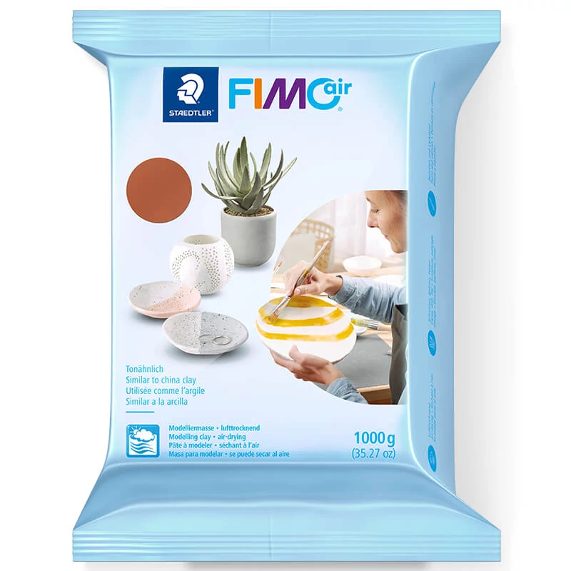 Modelovacia hmota tvrdnúca na vzduchu FIMO Air Basic 1000 g - terakota (8101-76)