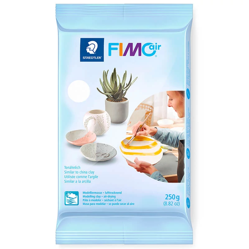 Modelovacia hmota tvrdnúca na vzduchu FIMO Air Basic 250 g - biela