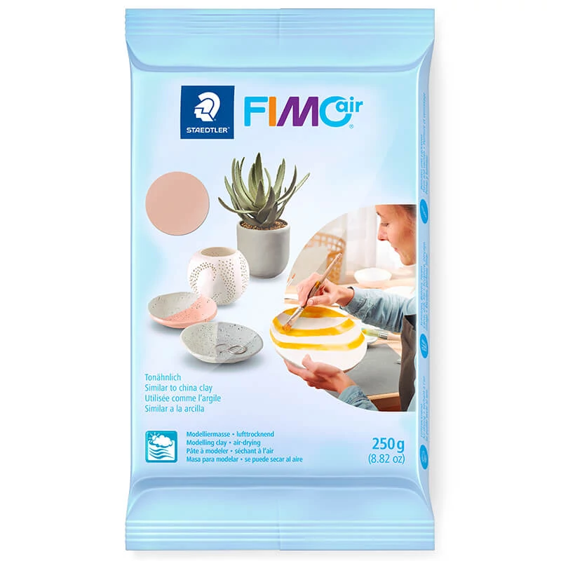 Modelovacia hmota tvrdnúca na vzduchu FIMO Air Basic 250 g - svetloružová