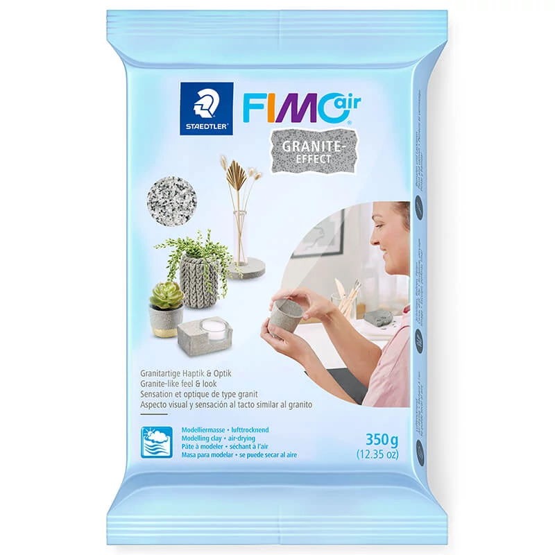 Modelovacia hmota tvrdnúca na vzduchu FIMO Air Effect 350 g - granitový efekt (8150-G8)