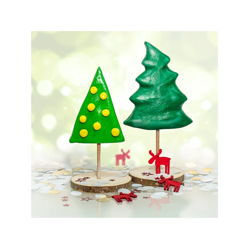 FIMO Air Basic Christmas Set, sada vianočných modelovacích hmôt, 500 g s doplnkami