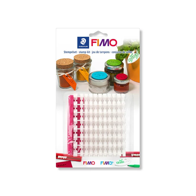 Sada pre tlač písmen FIMO, plast