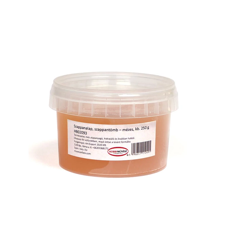 Mydlový blok, mydlový základ, 250 g - med