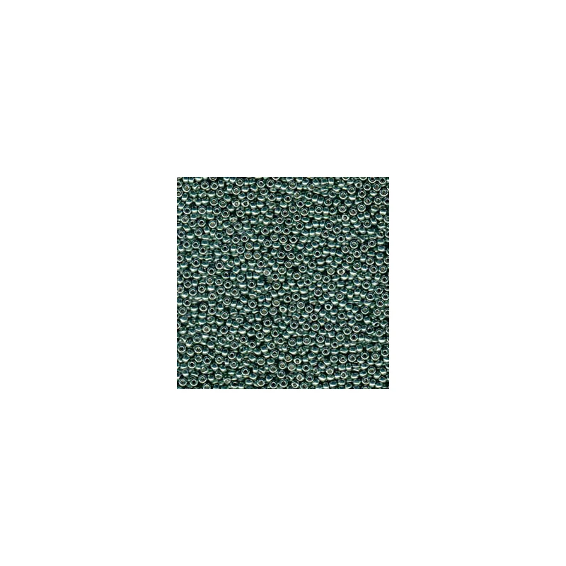 Miyuki japonské sklenené koráliky 11/0 - Duracoat Galvanized Sea Green