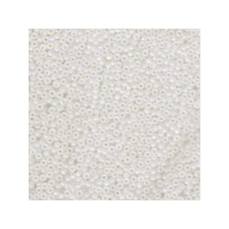 Miyuki japonské sklenené koráliky 11/0 - Matte Transparent Crystal AB