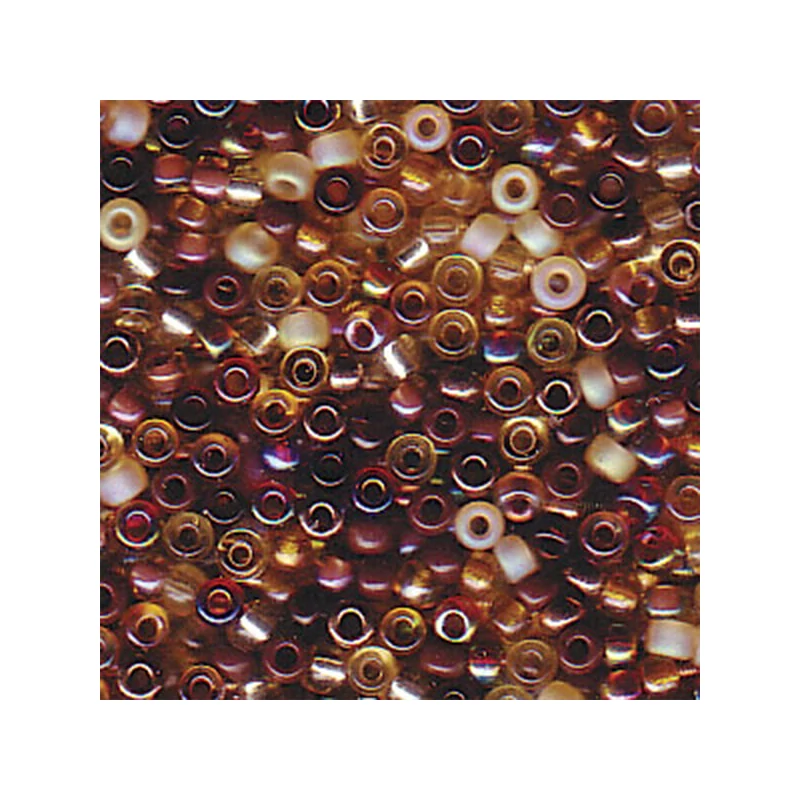 Miyuki japonské sklenené koráliky 11/0 - Mix Wheatberry