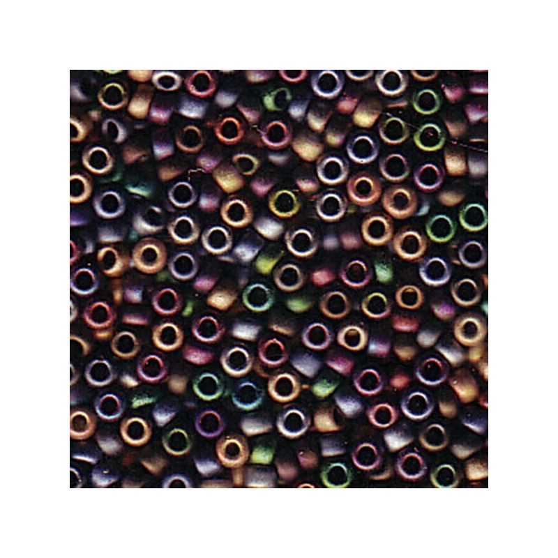 Miyuki japonské sklenené koráliky 11/0 - Mix Matte Heavy Metals