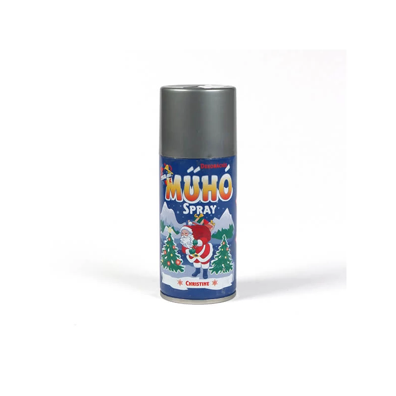 Umelý sneh v spreji, 150 ml - strieborný