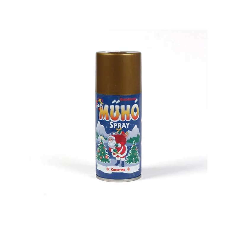 Umelý sneh v spreji, 150 ml - zlatý