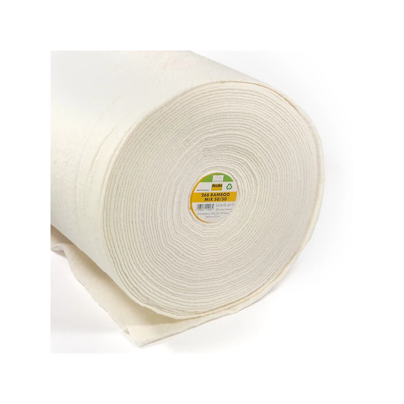 Vlieseline 268 53616399 - fleecová deka, šírka 244 cm, zmes bambusu, bambus a bavlna
