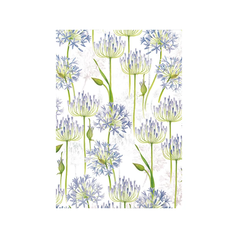 Papier na decoupage Tassotti - agapanthus