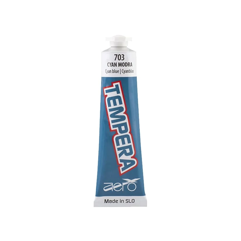Tempera Aero, 42 ml - 703, cyan blue