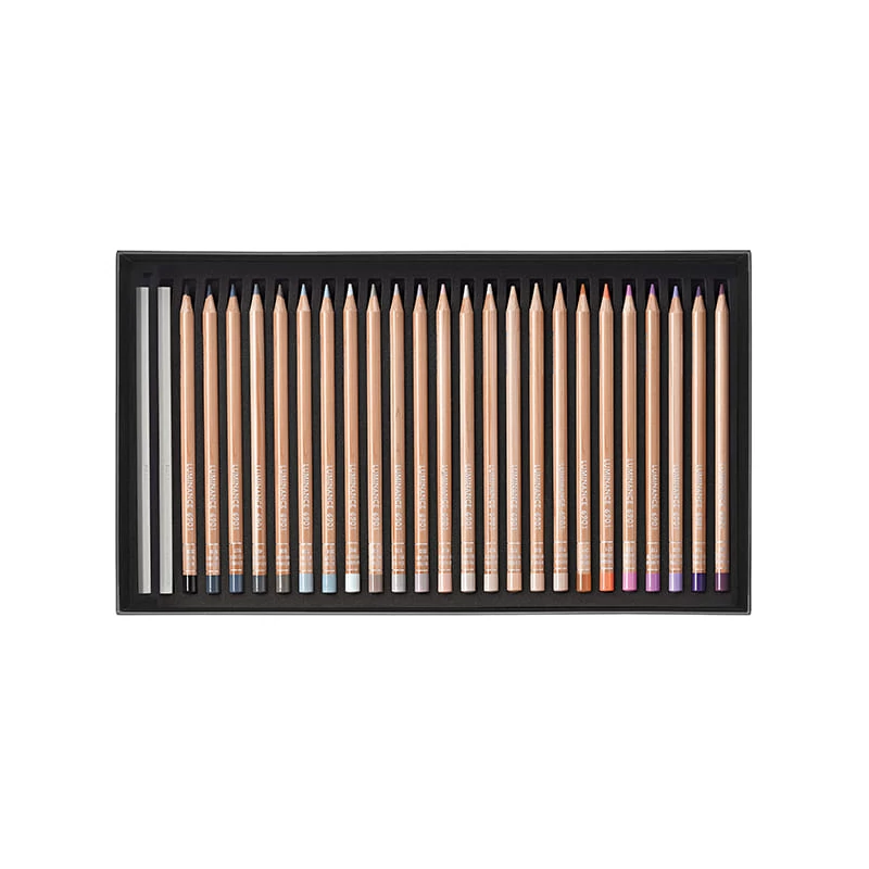 Sada farebných ceruziek Caran d'Ache Luminance 6901 - 76 farieb, 78 ks + 2 ks Full Blender