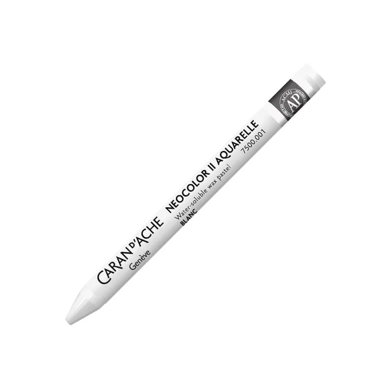 Akvarelová krieda Caran d'Ache Neocolor II - 001, white