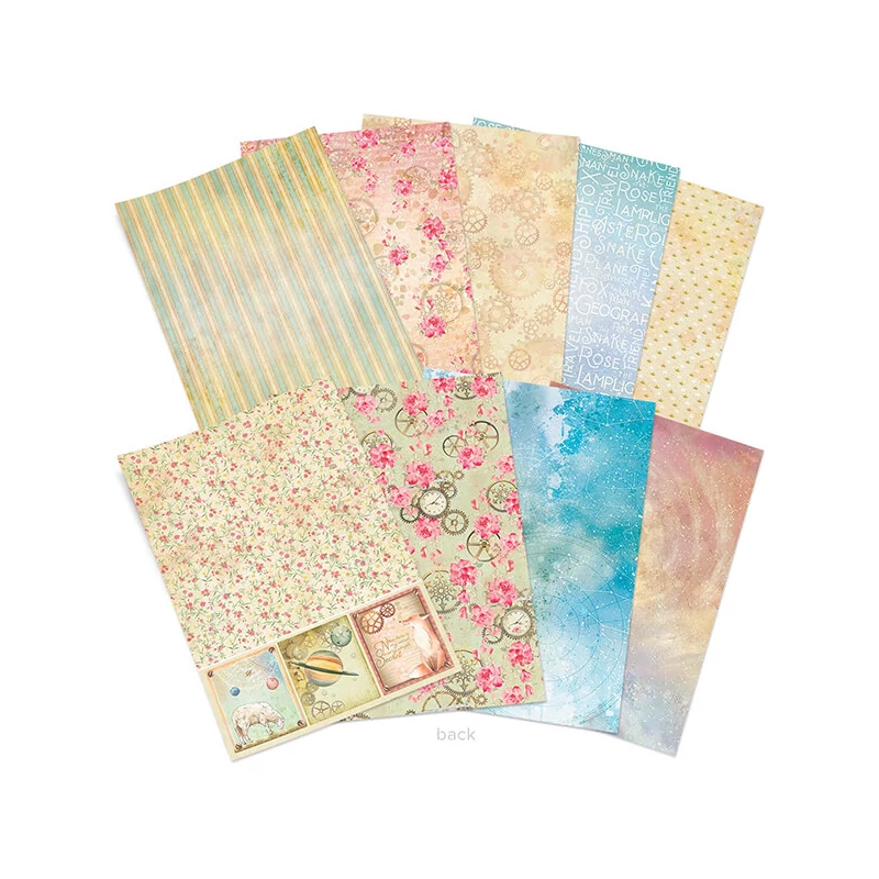 Sada scrapbookových papierov Ciao Bella, A4, 9 listov - The Little Prince Creative Pad