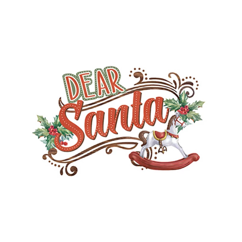 Sada scrapbookových papierov Ciao Bella, A4, 9 listov - Dear Santa Creative Pad