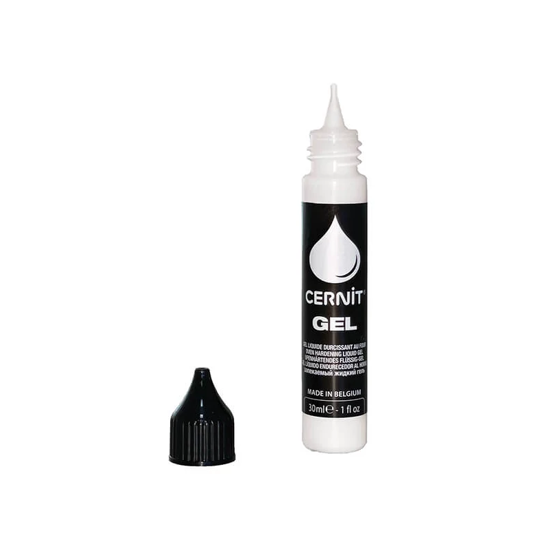 Tekutá plastelína Liquid, Cernit gél, 30 ml - transparentná