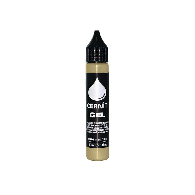 Tekutá plastelína Liquid, Cernit gél, 30 ml - zlatá
