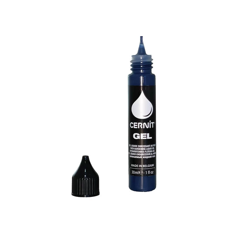 Tekutá plastelína Liquid, Cernit gél, 30 ml - modrá