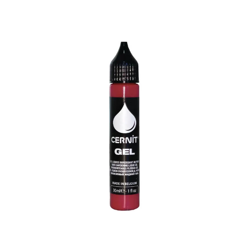 Tekutá plastelína Liquid, Cernit gél, 30 ml - červená