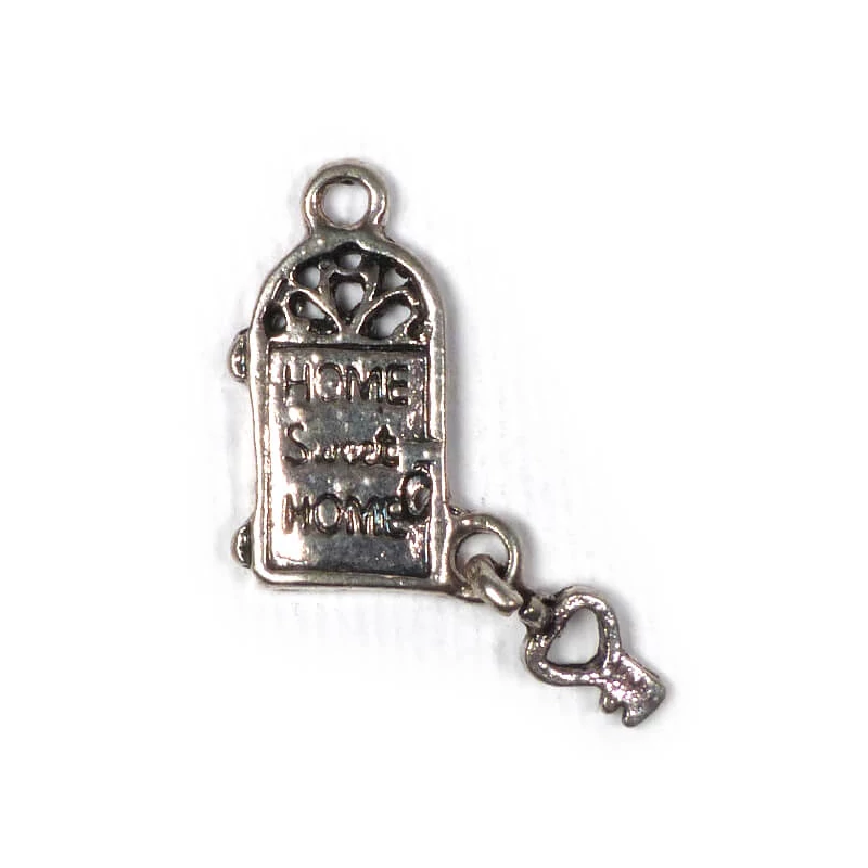 Charm kovová ozdoba, 3 ks - sladký domov, 3D