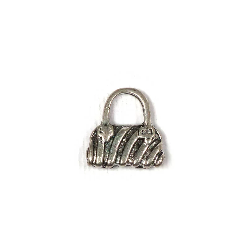 Charm kovová ozdoba, 3 ks - sieťka, 3d