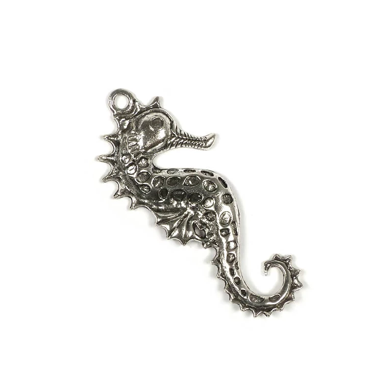 Charm kovová ozdoba, 1 ks - morský koník