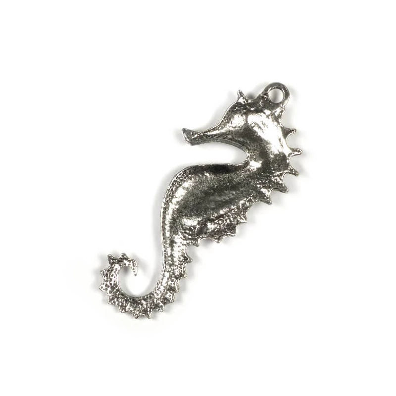 Charm kovová ozdoba, 1 ks - morský koník
