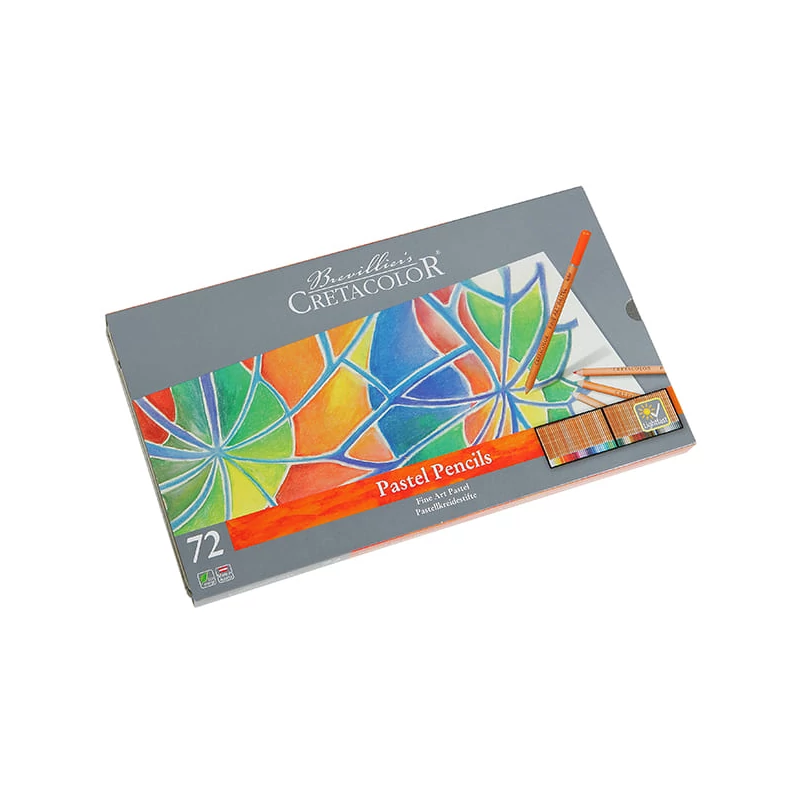 Sada pastelových ceruziek Cretacolor Fine Art Pastel - 72 ks, kovová krabička