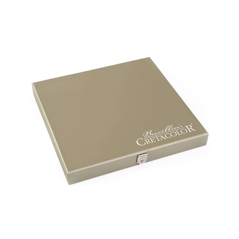 Kresliaci a skicovací set Cretacolor Passion Box, 25 kusov, v drevenej krabičke