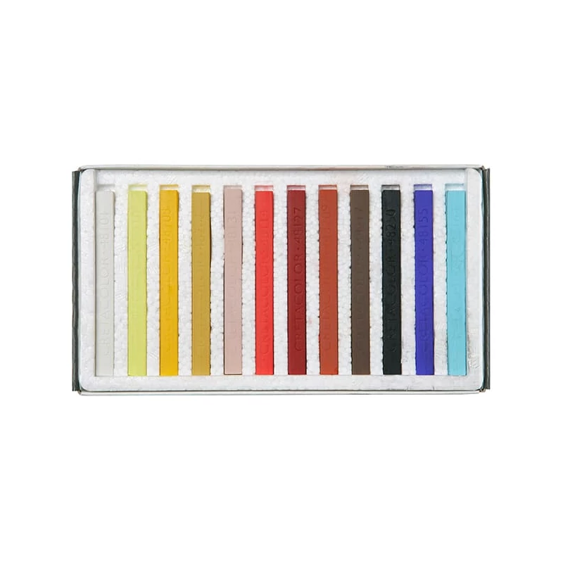 Sada pasteliek (pitt kried) Cretacolor - 12 ks, portét