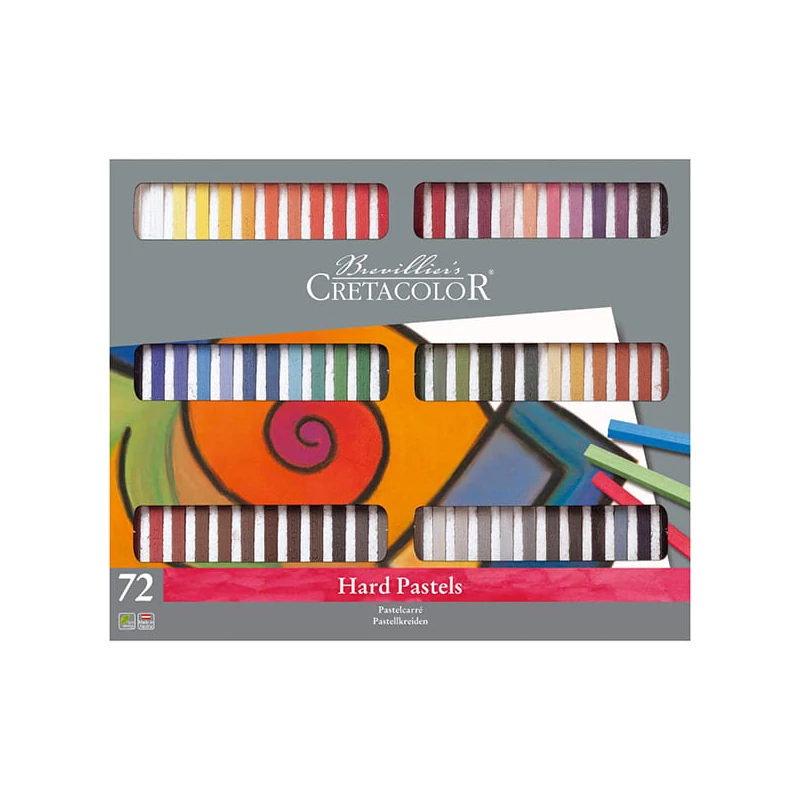 Sada pasteliek (pitt kried) Cretacolor - 72 ks