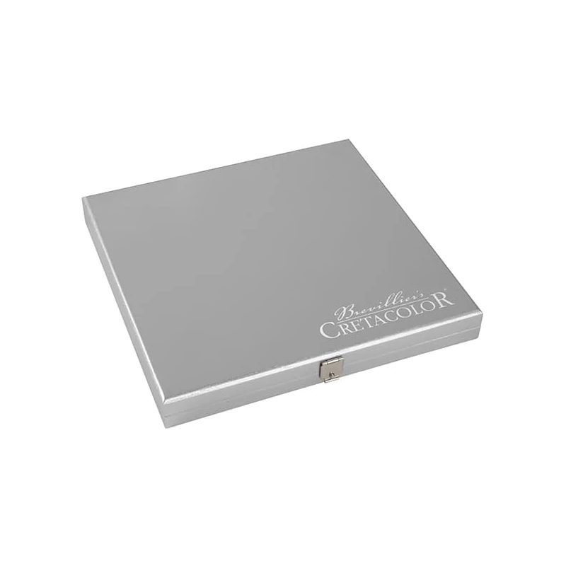 Grafitová sada na kreslenie Cretacolor Silver Box, 17 kusov, v drevenej krabičke