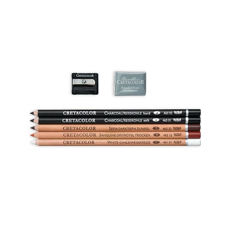Cretacolor Sketching Set Sada na kreslenie a skice, 7 kusov